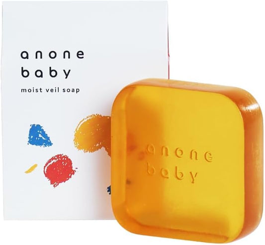🧼 Anone Anone Baby Soap | Fragrance-Free Gentle Solid Soap | For Sensitive Skin & Babies | Made in Japan