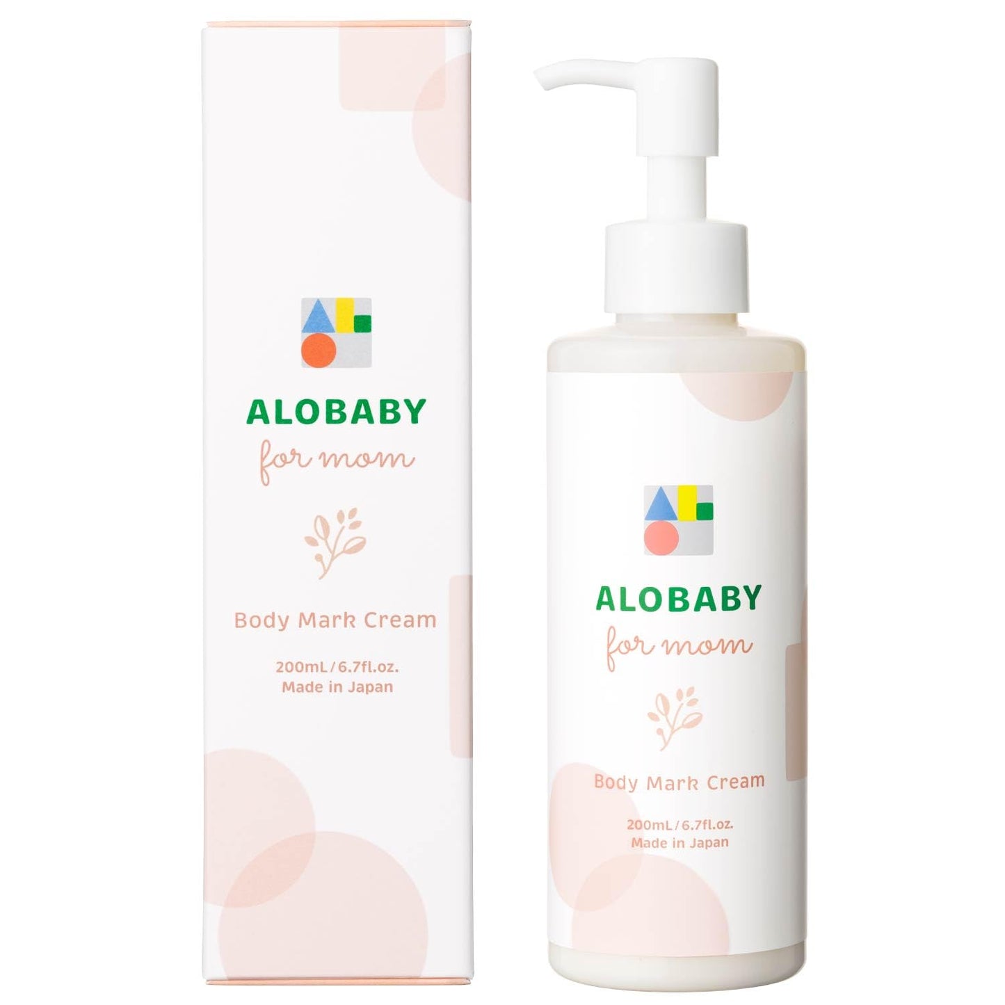 Alobaby Formal Body Mark Cream, Moisturizing Cream for Pregnant Women, Organic Additive-Free (6.8 fl oz (200 ml) (x 1))