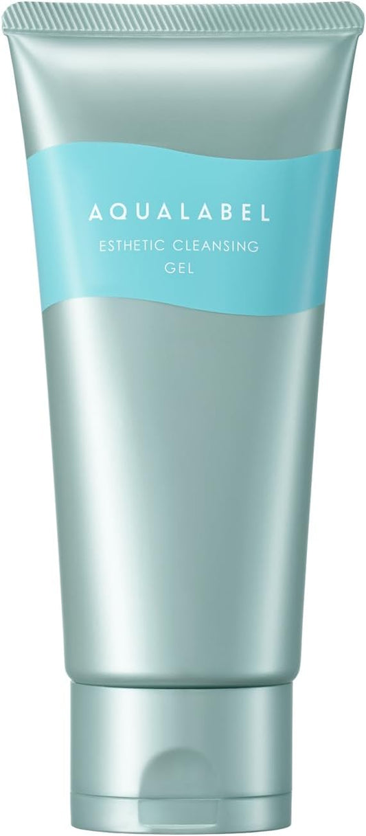 Aqua Label Este Facial Cleansing Gel, 130g, Blackhead Breakdown Formula, Pore Care, Facial Cleanser, Makeup Remover