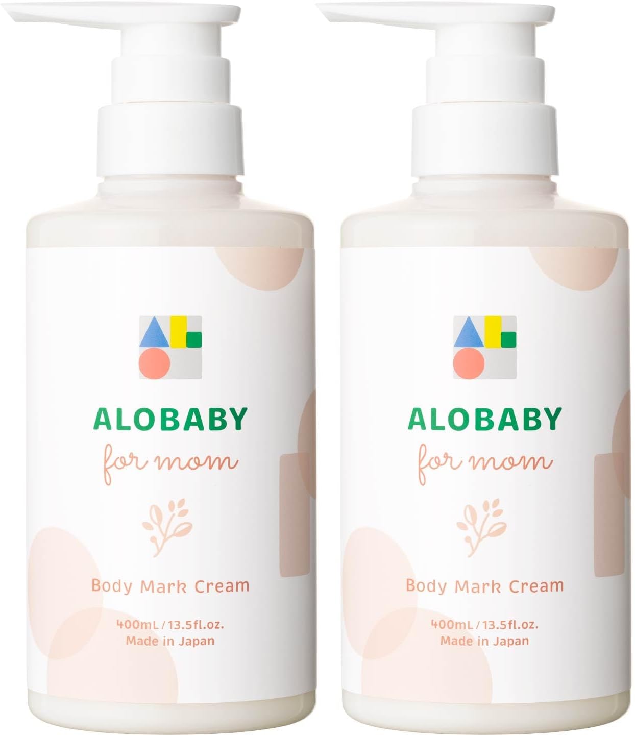 Allobaby Foam Body Mark Cream, Big Size, 13.5 fl oz (400 ml), Organic, Made in Japan, Additive-Free (2)