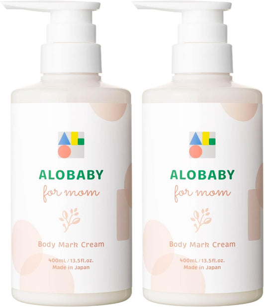 Allobaby Foam Body Mark Cream, Big Size, 13.5 fl oz (400 ml), Organic, Made in Japan, Additive-Free (2)