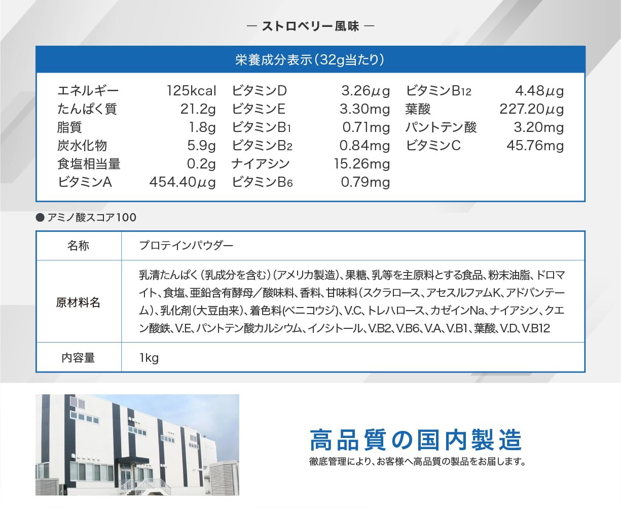 AMBiQUE All-in-One Whey Protein | Melon Flavor | 11 Vitamins + 4 Minerals | 1kg | Made in Japan 🇯🇵