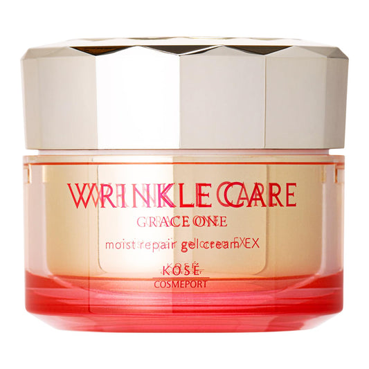 Grace One All-in-One Wrinkle Care Gel Cream | 100g | 7-in-1 Anti-Wrinkle + Firming + Brightening | Niacinamide + Q10 + Collagen | Made in Japan 🇯🇵