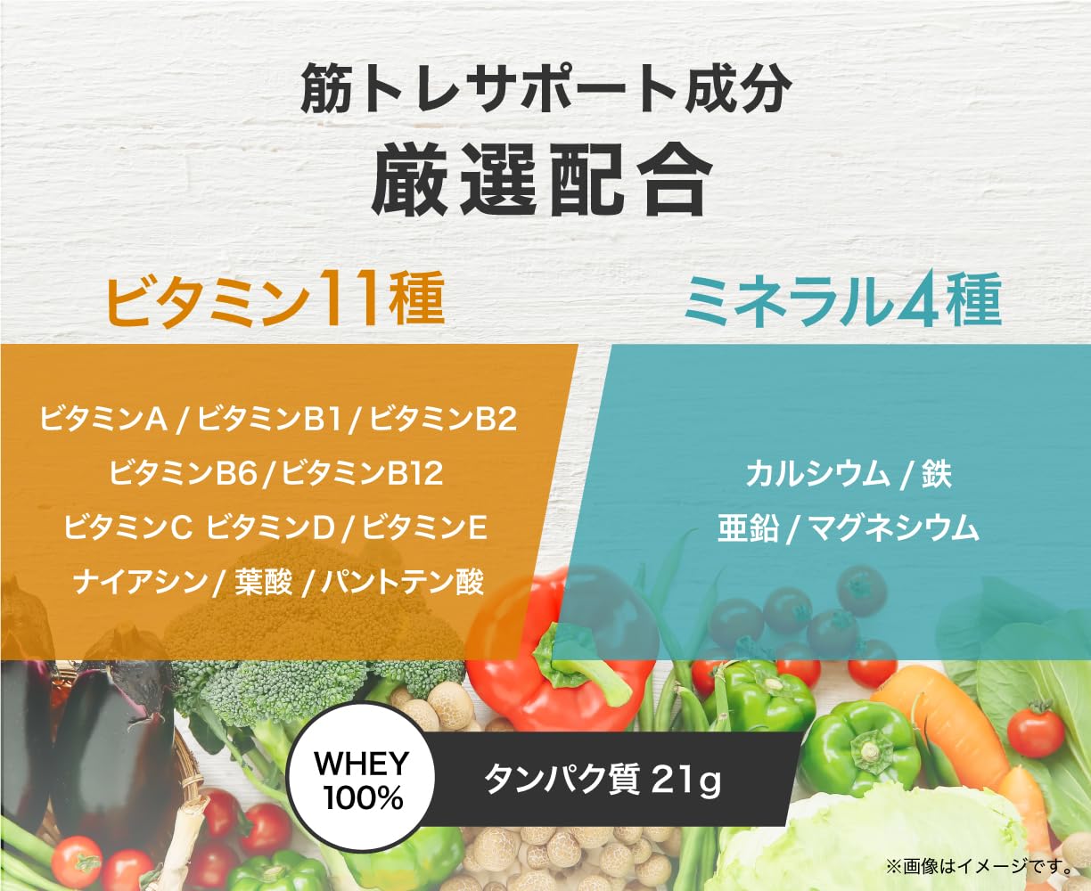 AMBiQUE All-in-One Whey Protein | Melon Flavor | 11 Vitamins + 4 Minerals | 1kg | Made in Japan 🇯🇵