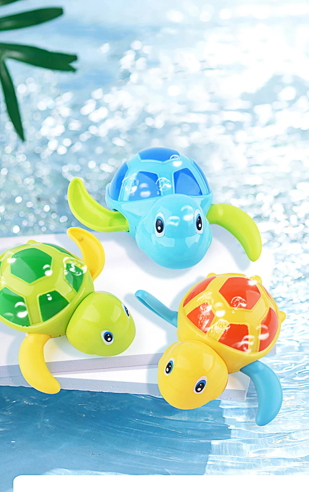 Cartoon Animals Children's Bathing Toy Infants Bathroom Bathing Comfort Toy Bathtubs Spring Up Toy Swimming Water Game Baby Gift