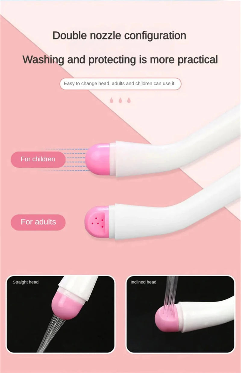 500ml Portable Bidet Spray Handheld Travel Bidet for Pregnant Women Baby Cleansing Water Washer Bottle Baby Showers Mom Bottle